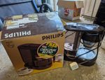 Philips HD5124 Filter Coffee Machine 1.2L 12 Cup 900W Timer Glass Carafe