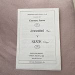 1988 AMMANFORD RFC V NEATH 87/88 WELSH CLUB RUGBY CENTENARY YEAR PROGRAMME WALES