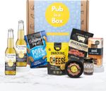 Corona Lager Beer Gift Hamper Cheese, Crackers, Chutney & Crunchy Pub snacks
