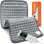 Heating Pad Fast Heating Electric Heat Pad for Back Pain Relief 9 Heat 4 Timer
