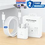 45W Super Fast Charger Adapter Plug and Cable For Samsung Galaxy S25 S24 S23 S22