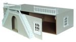 Dolls House Basement Painted Light Grey 1:12 Scale Ready to Assemble 21" x 32"