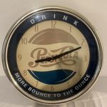 Pepsi Cola Vintage Wall Clock “More Bounce to the Ounce” 