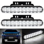 2 Pcs 12V 20 LED Daytime Running Bright Car DRL Fog Lights Strips Driving Lamp