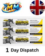 3 PACKS Durvet Duramectins Equine Wormer Paste -1 Tubes