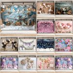 Large Balloon Butterfly Photography Background Wedding Backdrop Photo Studio