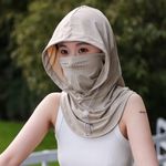 Anti-UV Balaclava Hat Cycling UV Protection Masks Adjustable Full Face Cover