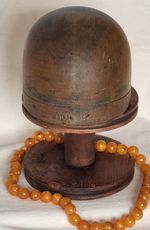 Antique Vintage Wooden Millinery Hat Maker/Shaper Mold Block Size 601