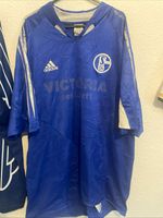 adidas Schalke 04 Home Shirt Blue XL Adults Short Sleeve Football Jersey