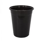 BLACK PLASTIC DISPOSABLE RINSE CUPS 7OZ CUP TATTOO MEDICAL VENDING BEAUTY SALON
