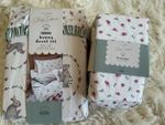 Stacey Solomon Bunny Duvet & Pillowcase. Fitted Sheet. Cot/ Toddler Bed Size. BN
