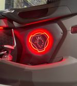 ILLUMINATED LED SCANIA S R STREAMLINE TOPLINE DOOR CARDS COVERS 24V