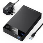 UGREEN Hard Drive Enclosure SATA to USB 3.0 HDD Caddy for 2.5 3.5 inch SSD 5GBPS