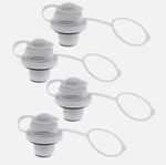 4x Universal Boston Valve Replacement Boat Air Valves Rib Screw Pool Lock F443