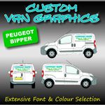Van Graphics Sign Writing Vehicle lettering signs Peugeot Bipper