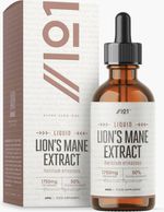 Lions Mane Tincture 100% Organic Natural Extract Mushroom Liquid drops 60ml