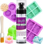 4Oz Mold Release Spray for Candle Making and Epoxy Resin, Fast-Drying Candle