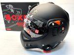ROOF BOXER  ALPHA URBAN INNER CITY HELICOPTER PILOT WINGS HELMET MATT BLACK
