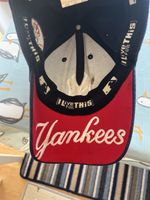 Vintage Major League Baseball New York Yankees MLB Fitted Cap Navy Red White