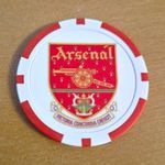 Arsenal Vintage Crest Golf Ball Marker – Poker Chip Style