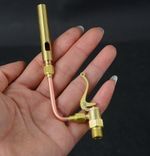 Live Steam Engine Bell Whistle Multi Thread Options Brass Steam Whistle