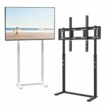 Extra Large Floor TV Stand TV Mount Adjustable Height Free Standing Home Office