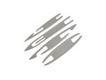 Proops Set x 4 Large Weaving Shuttles/Needles Net Repair Loom Accessories S7852