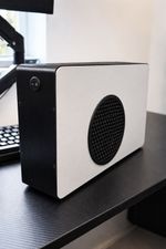 BC-250 mini PC Style Case With Power Switch Fan Housing And grill.
