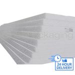 EXPANDED POLYSTYRENE EPS70 FOAM PACKING INSULATION SHEETS *ALL SIZES / QTY'S*