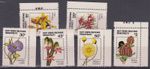 Hutt River Province WA: Flowers Set of 6 Cinderellas/Local Stamps MUH