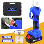Brushless Pruner Shear Fruit Tree Bonsai Pruning Electric Tree Branches Cutter 