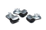Just Kampers Gripper Clamps Pack of Three for Awning Rail to Vehicle Gutter 