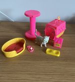 Vintage Barbie FLUFFY The Barbie Cat 1983. Play Set 5524