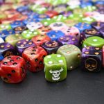 16mm D6 Themed Bespoke Dice for Tabletop games like Warhammer AOS 40k,  Fantasy