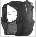 Salomon Active Skin 4 No Flasks, Easy Hydration Vest Chest Pockets, Precision L