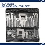 38X Car Radio Stereo Audio Head Unit Key Removal Tool Set Release Keys Kit UK