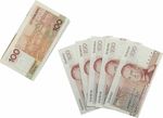 Luxembourg 100 Honnert Frang Banknotes 1986 Issue Uncirculated Condition