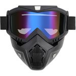 Full Face Motorcycle Ski Goggles Mask Windproof Skating Safety Mask Sport Oudoor