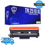 TN-2510XL High Capacity Black Toner Cartridge for Brother DCP-L2620DW DCP-L2627D
