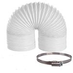 150MM X 3M AIR CON AIRCON VENT HOSE PIPE AND CLIP  AIR CON DUCT & BAND 
