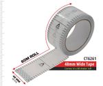 Neilsen Building Profiles Gauge Brick Tape 37.5mm x 33m & 48mm x 60m- Waterproof