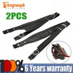 Padded Piano Accordion Straps Adjustable Accordion PU Leather Shoulder Straps