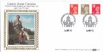 37p 26p 22p GB Scotland Benham D162 FDC Edinburgh 1991 CLEARANCE (142123)