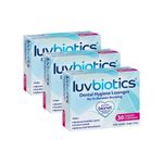 Luvbiotics Advanced Dental Hygiene With Probiotics Cherry Lozenges, 90 Tablets