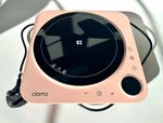 CIARRA CBTIH1A-P Portable Induction Hob 2000W Pink Single Ring Timer