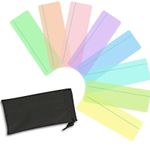 8 Dyslexia, Coloured Reading Overlays & Protective Case - ADHD, Irlen Syndrome