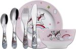 EXZACT Children's Cutlery Set Kid's Cutlery Set Children's Dinner Set Unicorn