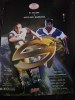ST HELENS V AUCKLAND WARRIORS SUPER LEAGUE WORLD CLUB CHAMPIONSHIP 6TH JUNE 1997