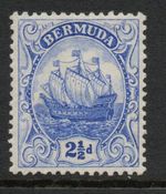 Bermuda 1910-25 2½d Blue SG 48 Mint. (R4841)