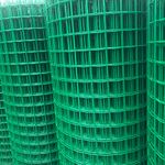 10-50M PVC Coated Wire Mesh Fence Garden High Green Galvanised Fencing UK STOCK